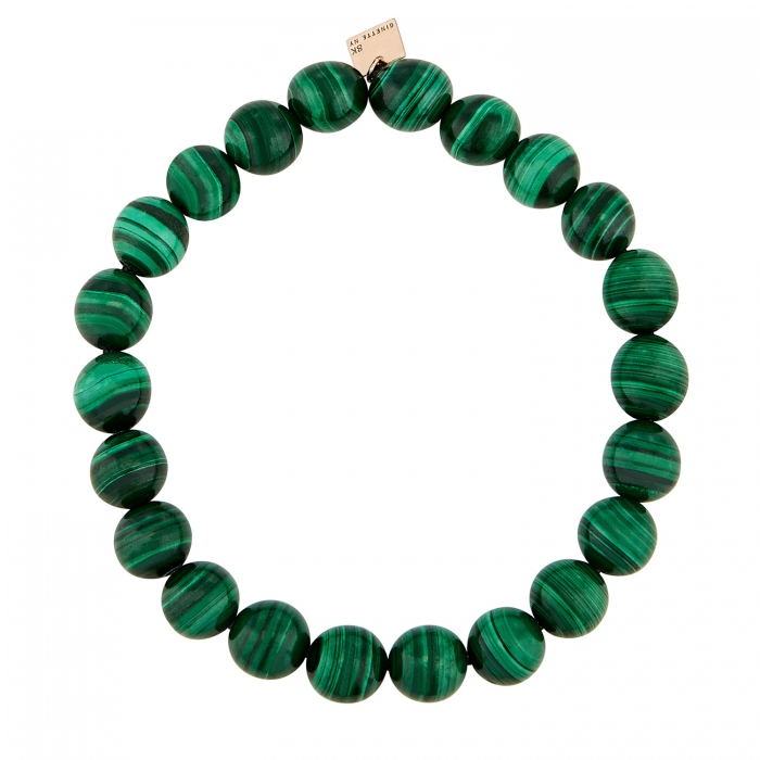  COHEALI 5pcs 1 Malachite Green Loose Beads Hand