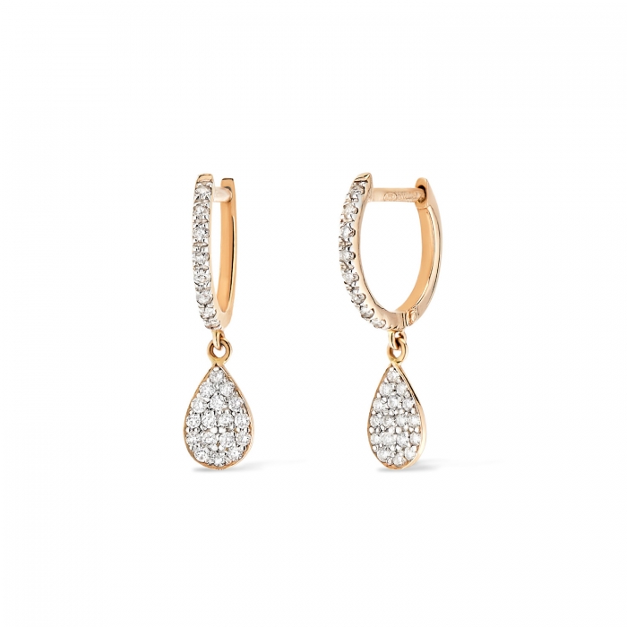 Hope The Diamond Store® - Boucle d'oreille diamants grimpante Nina