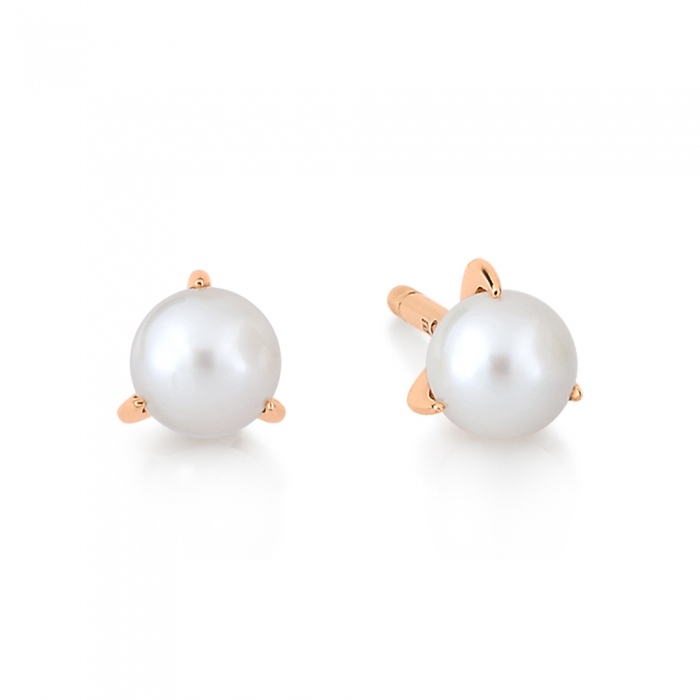 EARRINGS - Maria pearl studs | Ginette NY