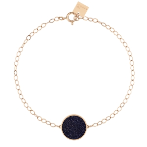 ever blue sandstone disc bracelet
