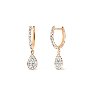 Hope The Diamond Store® - Boucles d'oreilles diamants grimpantes