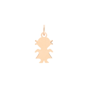 mini girl charm