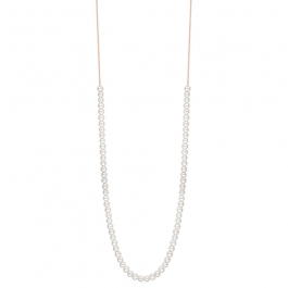 maria mini pearl boulier necklace