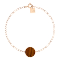 ever tiger eye disc bracelet