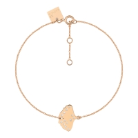 diamond gingko bracelet