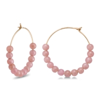 maria rhodochrosite hoops