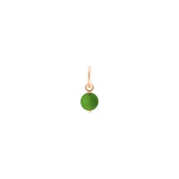 jade tiny bead charm