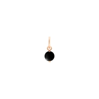 onyx tiny bead charm