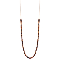 maria mini tiger eye boulier necklace