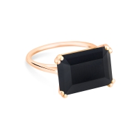 midnight horizontal onyx ring