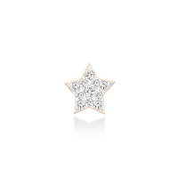 solo diamond milky way star stud