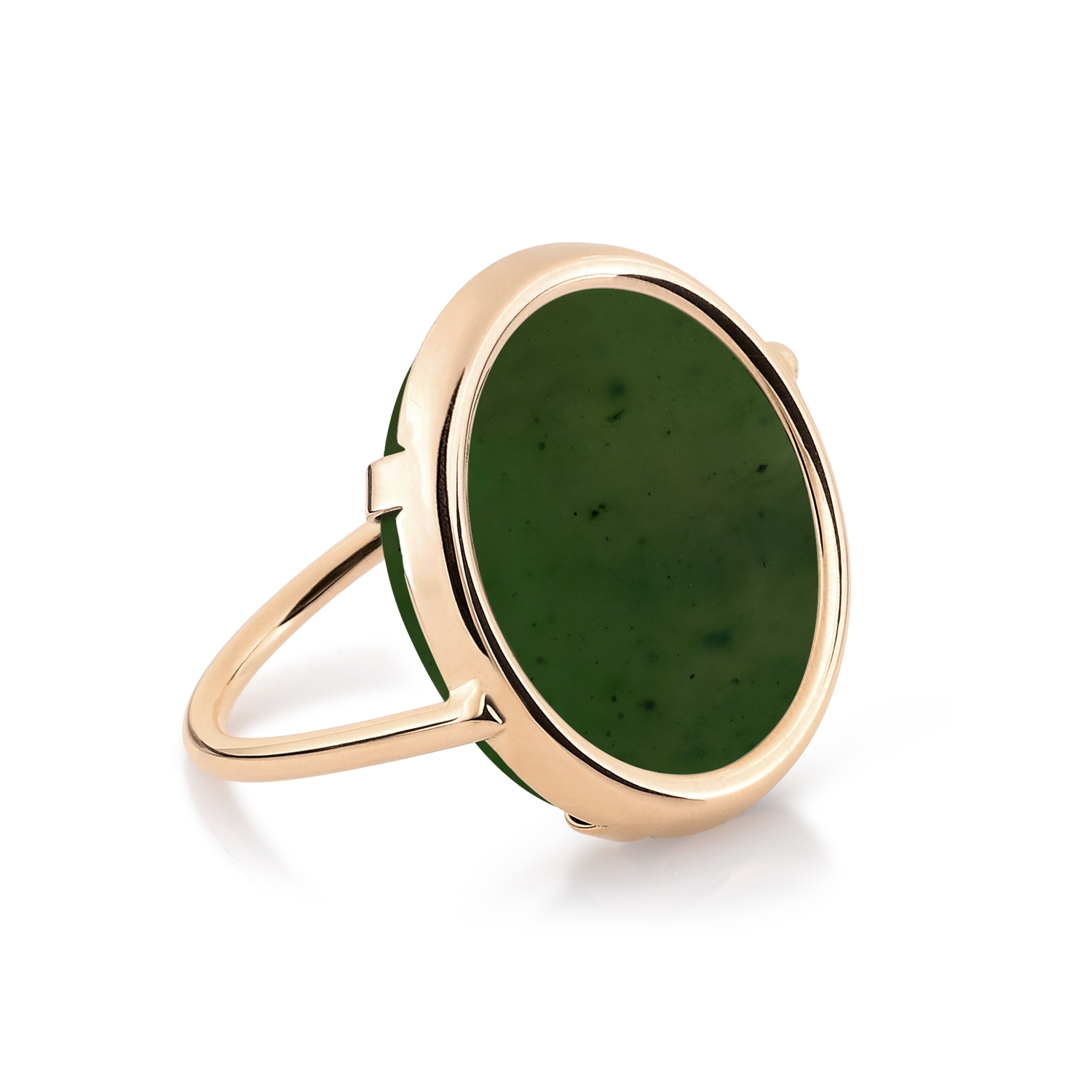RING - Jade disc ring | Ginette NY